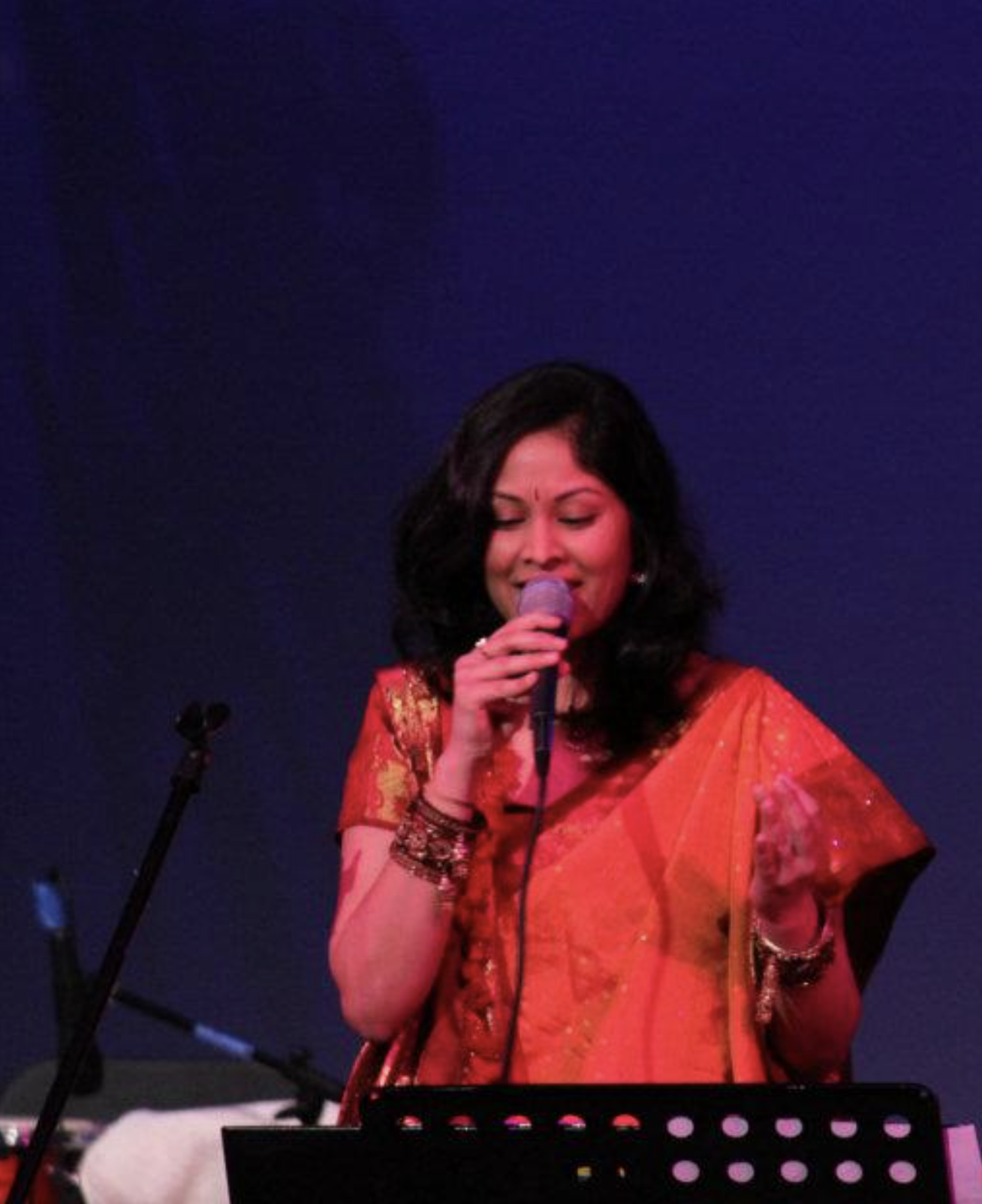 Megha performing Bharatanatyam